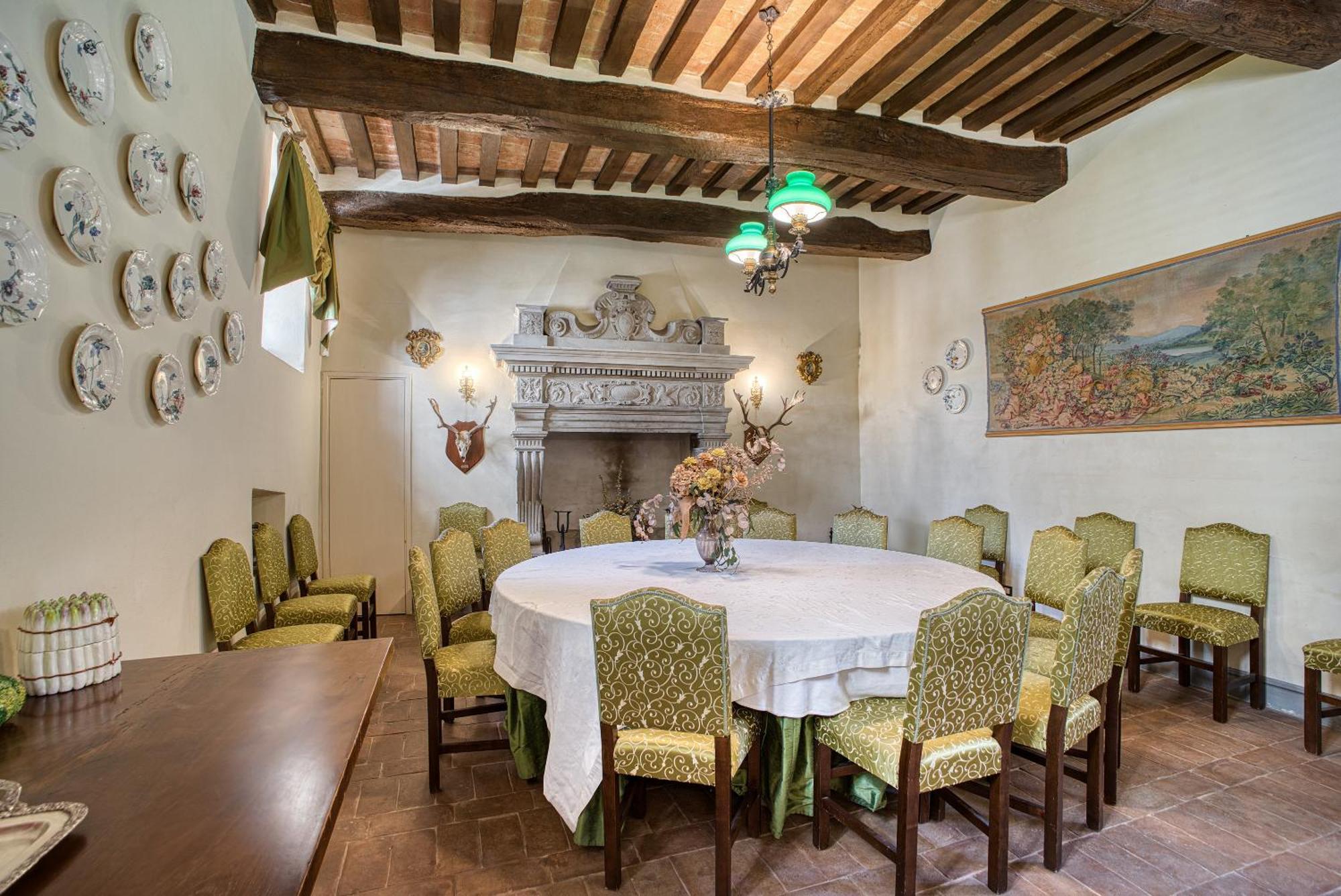 古比奥Castello Di Magrano别墅 外观 照片