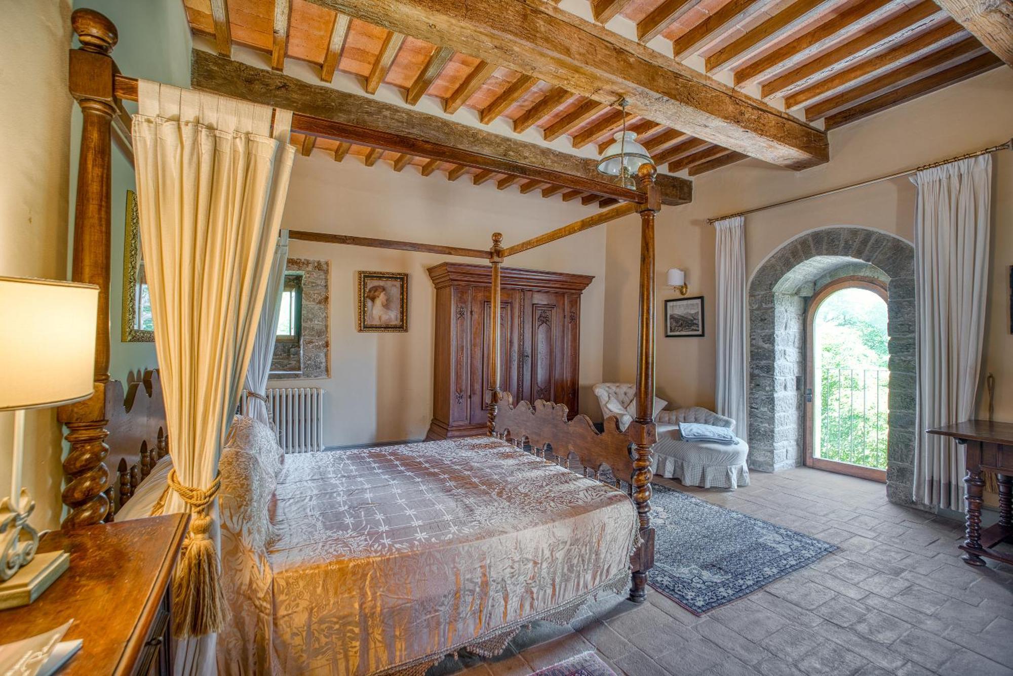 古比奥Castello Di Magrano别墅 外观 照片