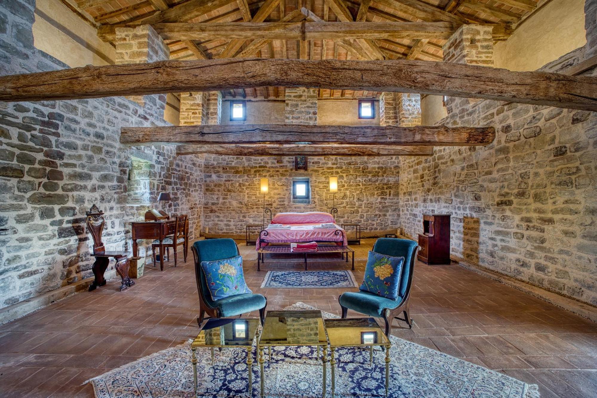 古比奥Castello Di Magrano别墅 外观 照片