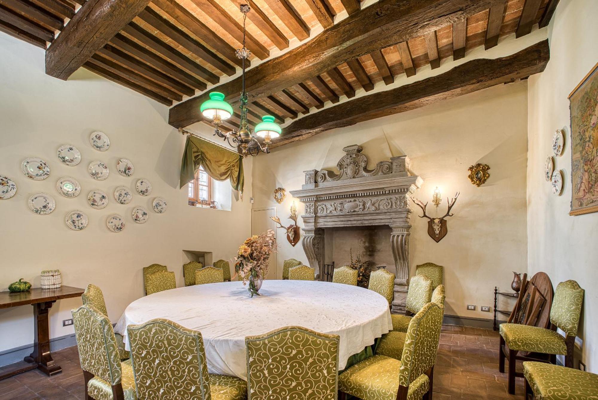 古比奥Castello Di Magrano别墅 外观 照片